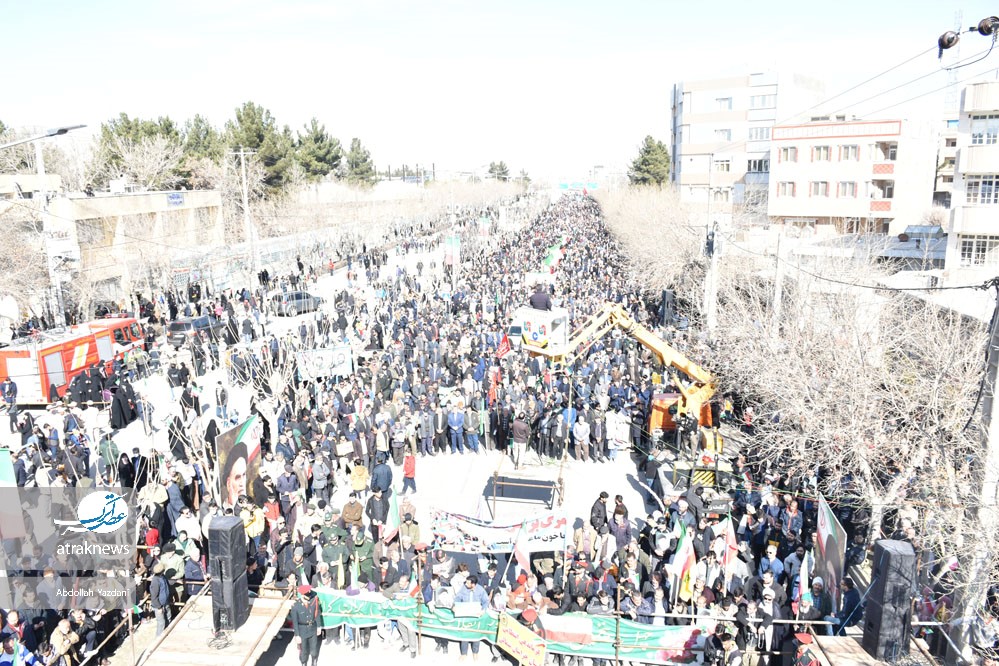 شکوه حضور مردم بجنورد در راهپیمایی ۲۲ بهمن